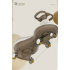 Babyhood Twistcar - jeździk grawitacyjny dla dzieci, LED kółka (3 lata +/do 50 kg) • Szary