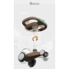 Babyhood Twistcar - jeździk grawitacyjny dla dzieci, LED kółka (3 lata +/do 50 kg) • Szary