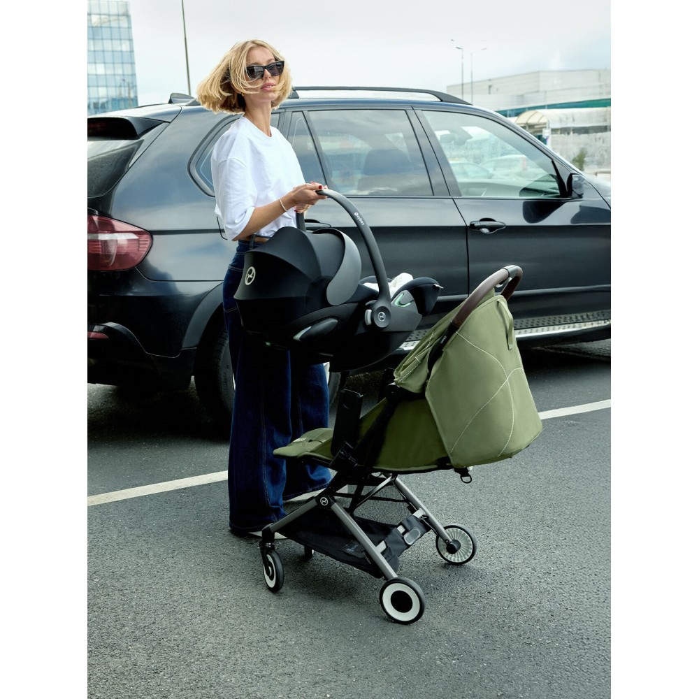 Cybex Orfeo - kompaktowy wózek spacerowy/ spacerówka do samolotu • Moss Green