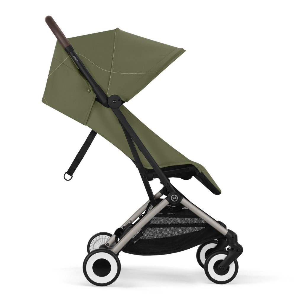 Cybex Orfeo - kompaktowy wózek spacerowy/ spacerówka do samolotu • Moss Green