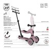 SCOOTANDRIDE Highwaykick 1 Push and Go - дитячий самокат з сидінням та регульованою батьківською ручкою для штовхання (1-5 років/82-118 см) • Wildberry