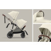 Cybex e-Gazelle S  - elektryczny wózek spacerowy, wózek z napędem elektrycznym, automatyczna funkcja kołysania, ponad 20 konfiguracji • Seashell Beige