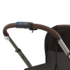 Cybex e-Gazelle S  - elektryczny wózek spacerowy, wózek z napędem elektrycznym, automatyczna funkcja kołysania, ponad 20 konfiguracji • Chocolate Brown
