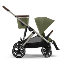 Cybex Gazelle S - прогулянкова коляска / візок з розширенням для дітей рік за роком, для близнюків • Moss Green Cybex Gazelle S - прогулянкова коляска / візок з розширенням для дітей рік за роком, для близнюків • Moss Green
