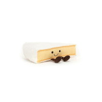 Jellycat Wesoły Ser Brie - pluszak pochodzi 22 cm, wiek 0+ • Kremowy