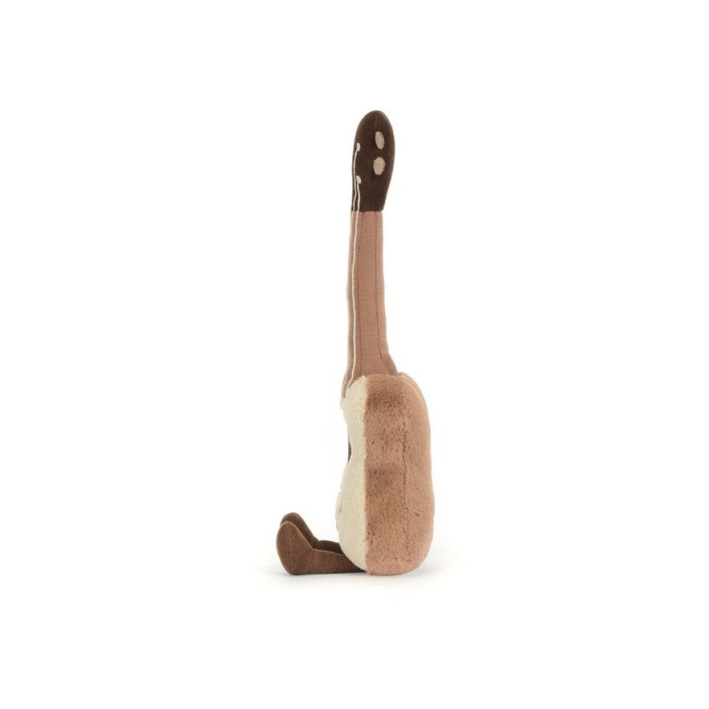 Jellycat Zabawne Ukulele - pluszak pochodzi 37 cm, wiek 0+ • Beżowy-Brązowy