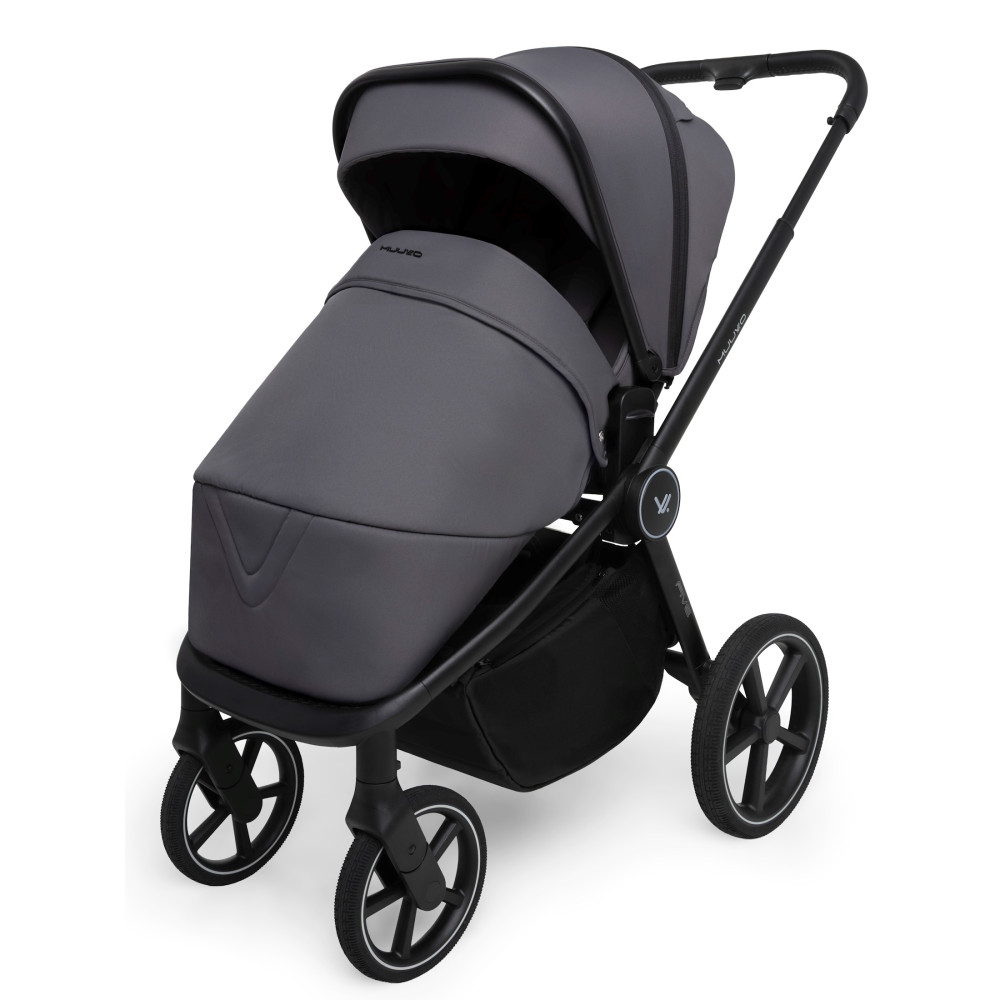 Muuvo Five - wielofunkcyjny wózek dziecięcy 2w1 • Iron Graphite