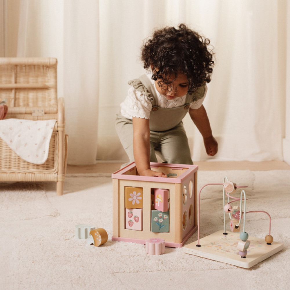 Little Dutch - kostka edukacyjna Fairy Garden FSC • 18mc+