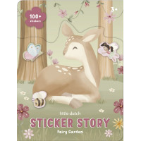Little Dutch - книжка з наліпками для дітей Fairy Garden, набір наліпок • 3+ Little Dutch - книжка з наліпками для дітей Fairy Garden, набір наліпок • 3+
