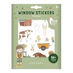 Little Dutch - naklejki na okno Little Farm • 3+