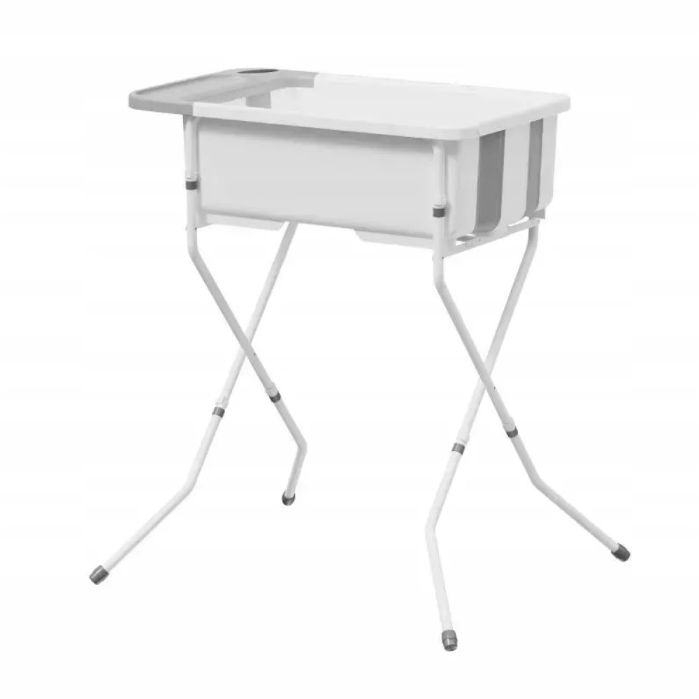 Babyhood Balu BH-321W - складна дитяча ванночка з підставкою • Білий