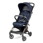 Peg Perego Volo - lekki wózek spacerowy podróżny, spacerówka do samolotu, w zestawie torba podróżna • Blue Shine
