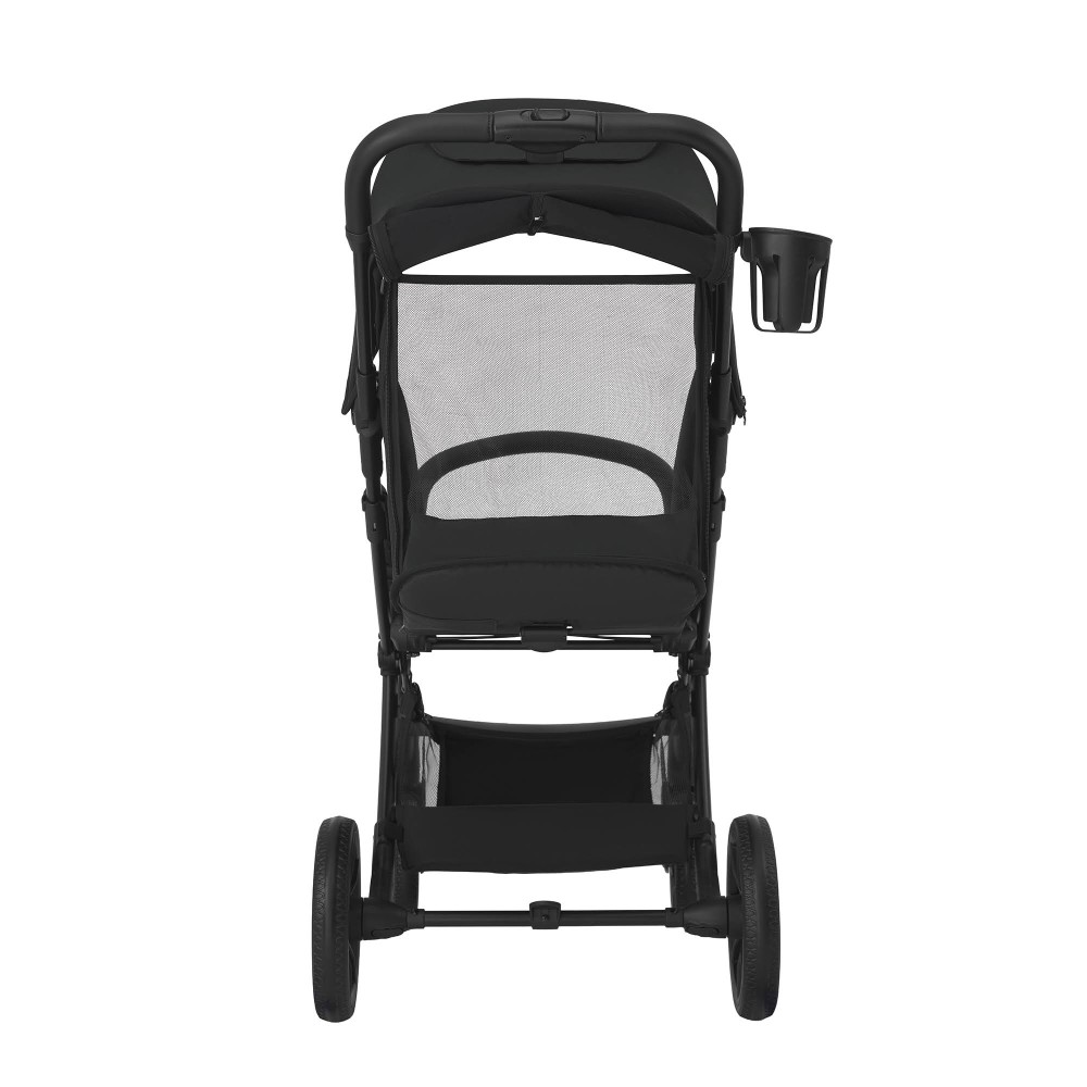 Espiro Fuel Pro - lekki wózek spacerowy do miasta, kompaktowa spacerówka, system automatycznego składania autofolding • 10 Dynamic Black