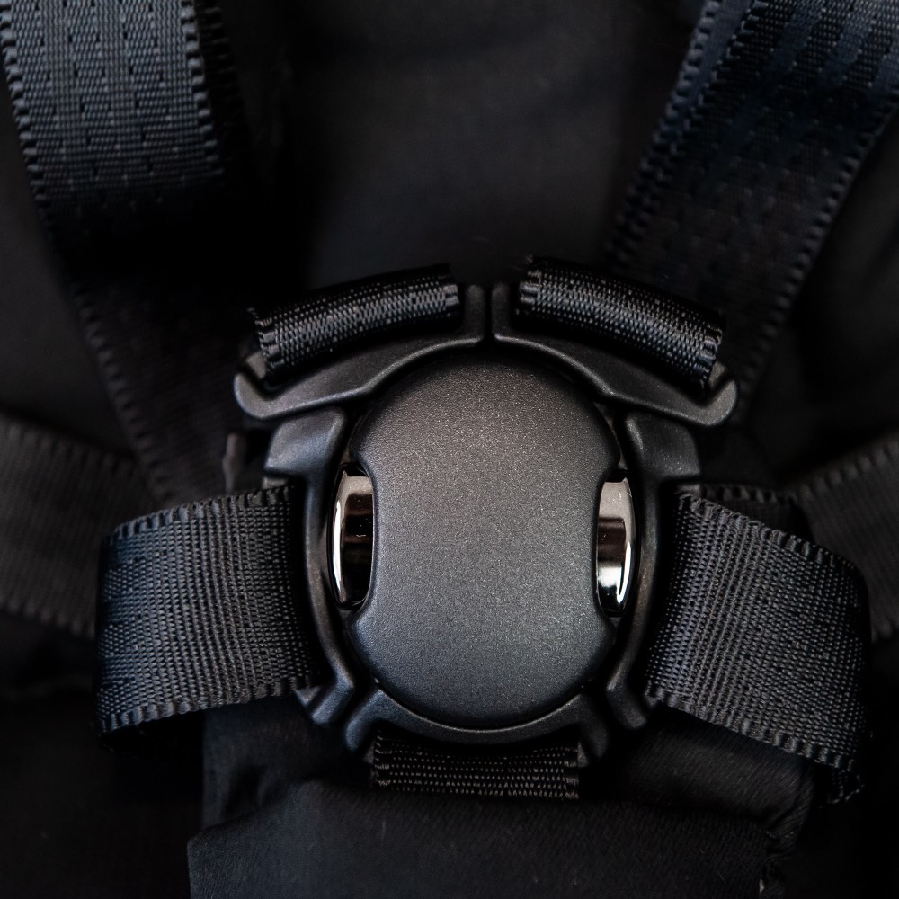 Espiro Fuel Pro - lekki wózek spacerowy do miasta, kompaktowa spacerówka, system automatycznego składania autofolding • 10 Dynamic Black