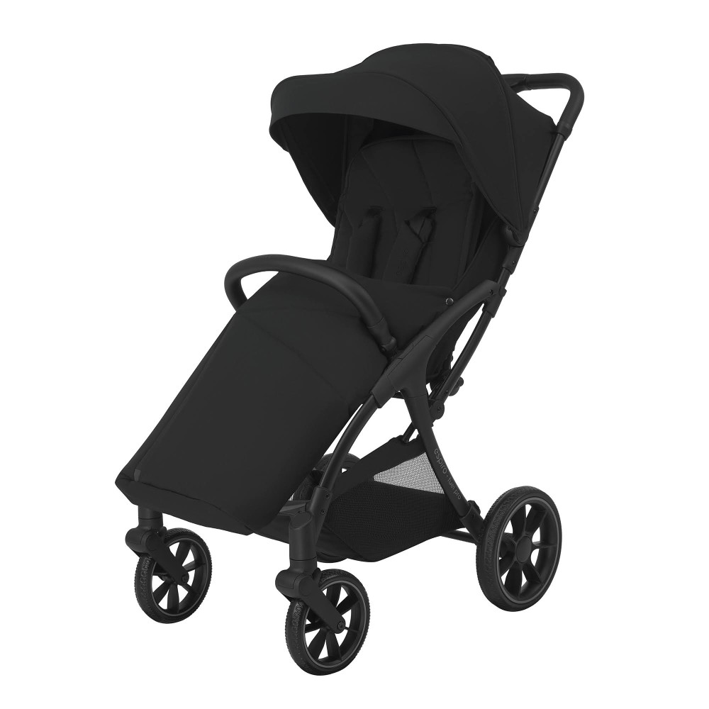 Espiro Fuel Pro - lekki wózek spacerowy do miasta, kompaktowa spacerówka, system automatycznego składania autofolding • 10 Dynamic Black