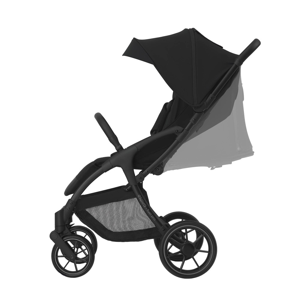 Espiro Fuel Pro - легка прогулянкова коляска, компактний візок, автоматична система складання • 09 Energy Taupe