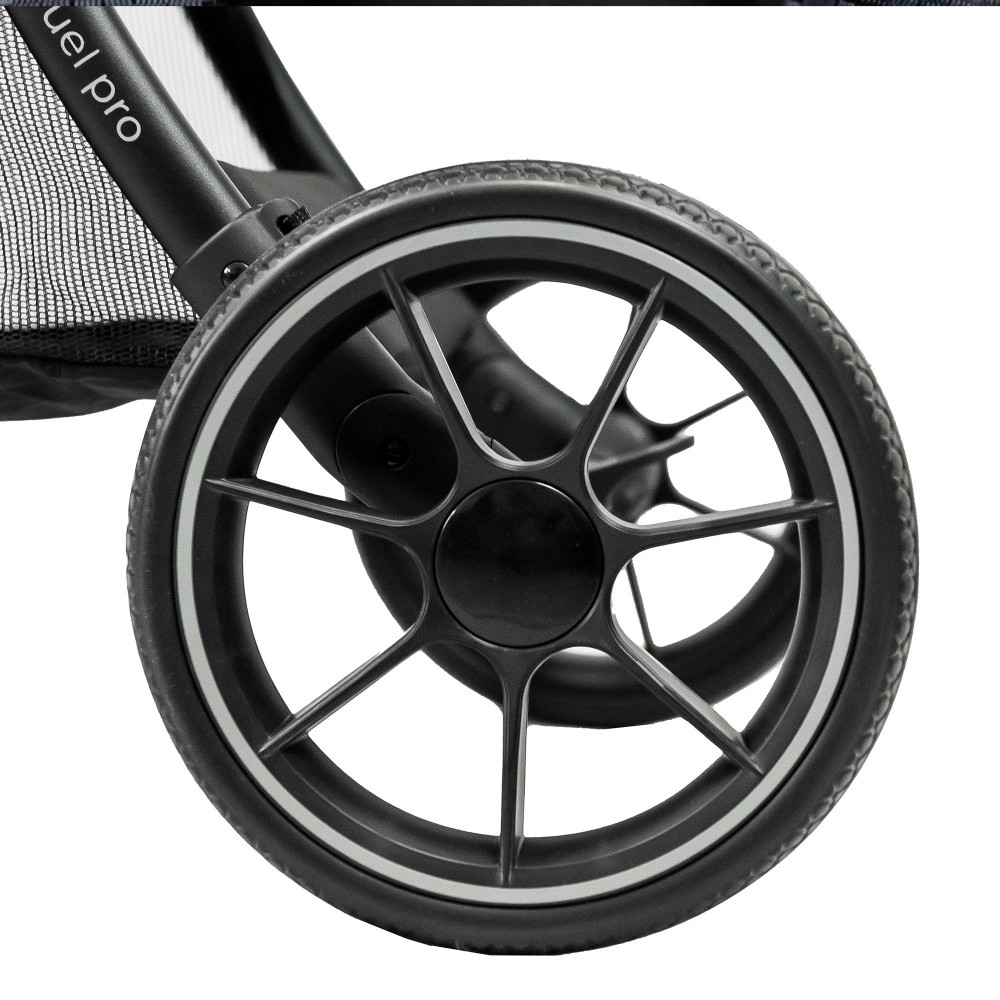 Espiro Fuel Pro - легка прогулянкова коляска, компактний візок, автоматична система складання • 09 Energy Taupe