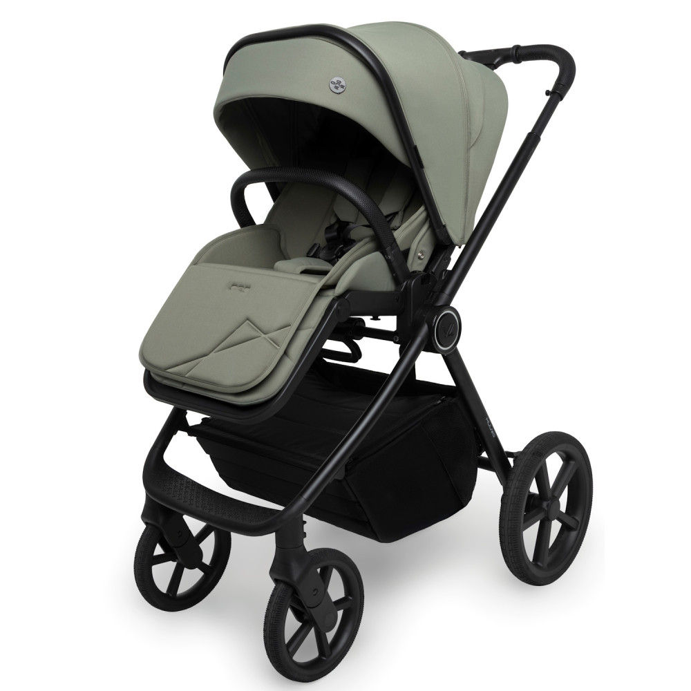 Muuvo One - wózek dziecięcy 2w1 z automatycznym składaniem • Olive