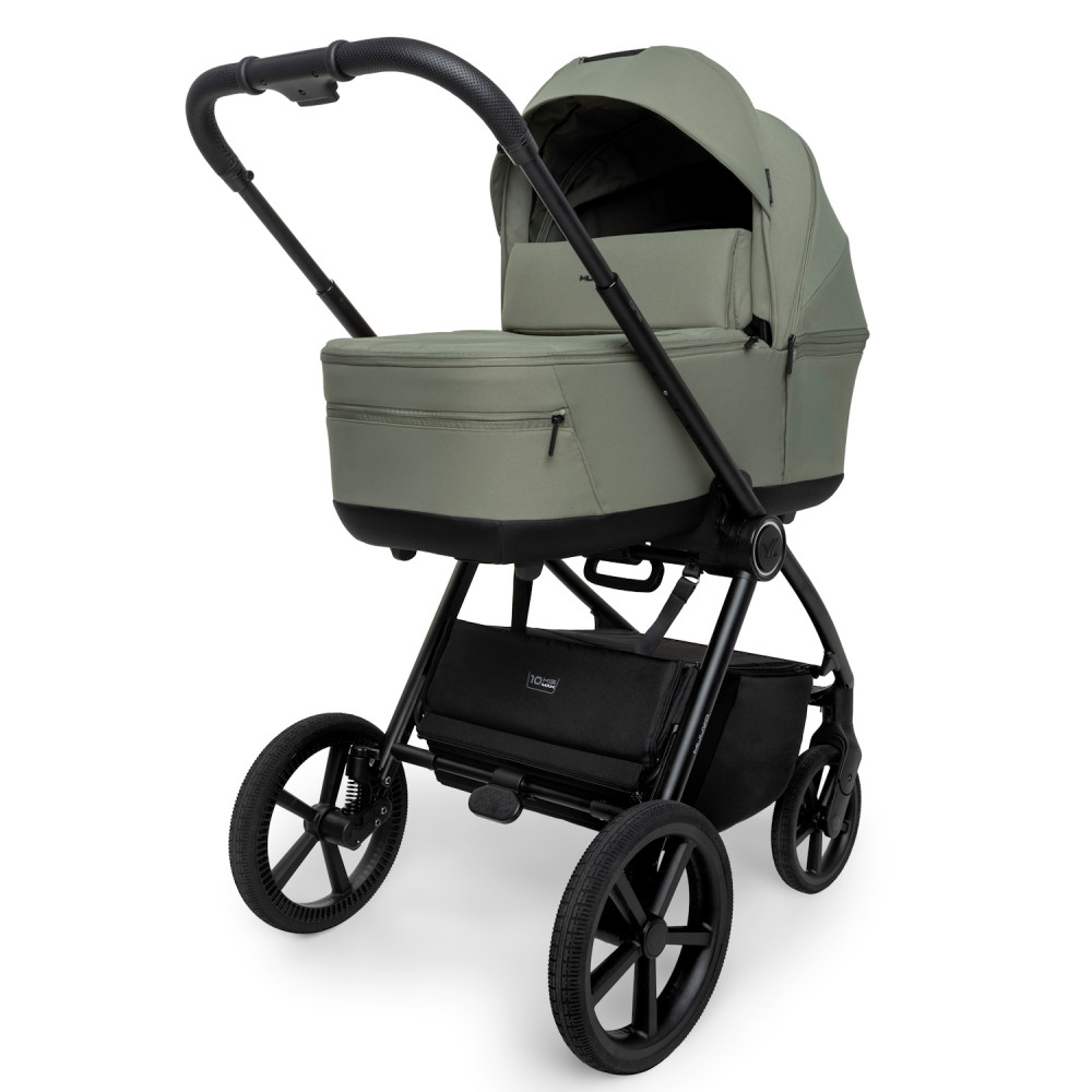 Muuvo One - wózek dziecięcy 2w1 z automatycznym składaniem • Olive