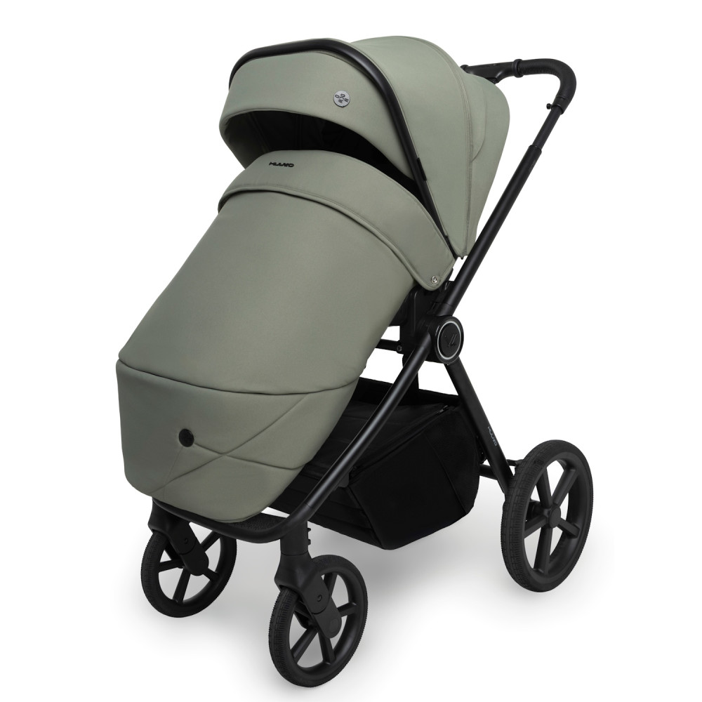 Muuvo One - wózek dziecięcy 2w1 z automatycznym składaniem • Olive