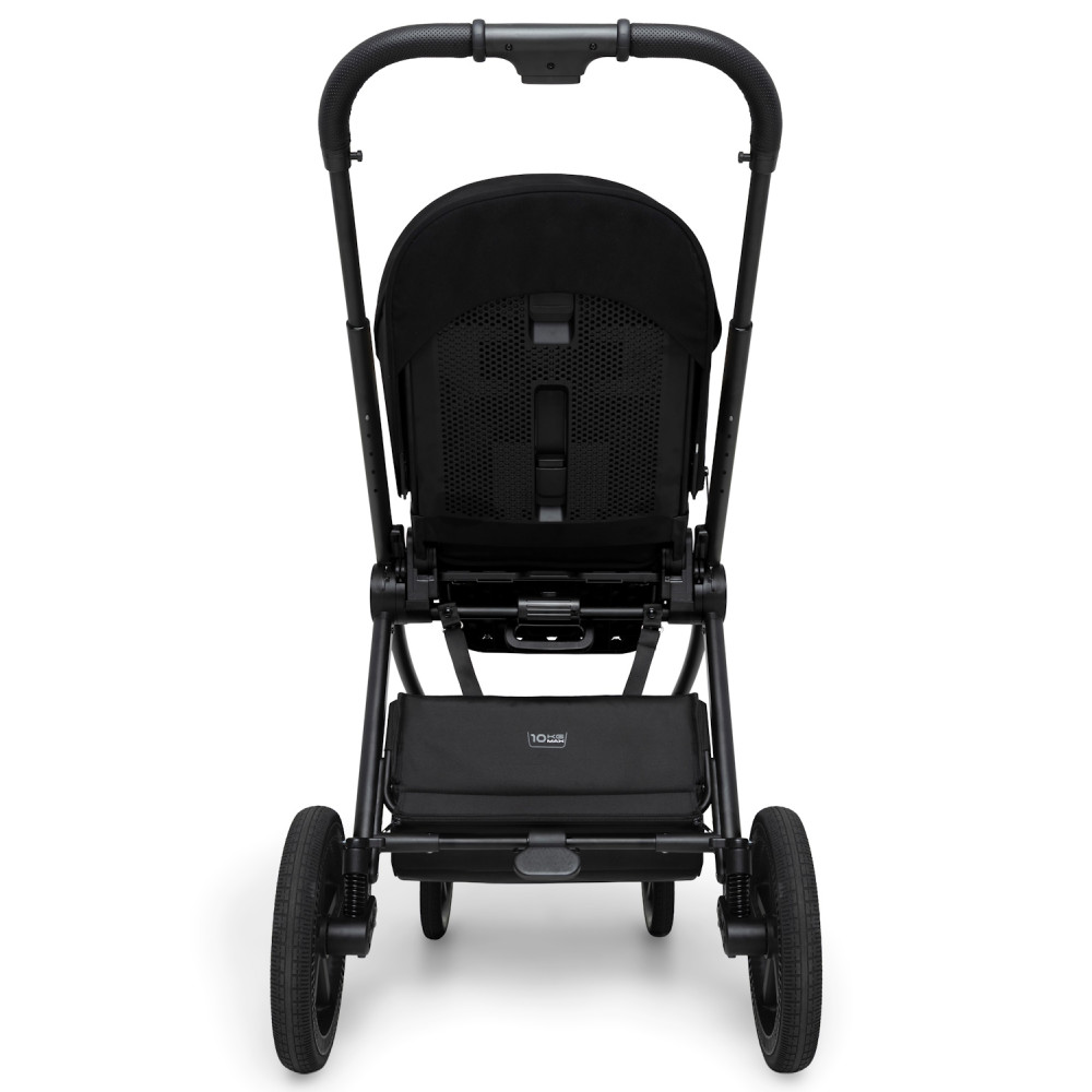 Muuvo One - wózek dziecięcy 2w1 z automatycznym składaniem • Negro