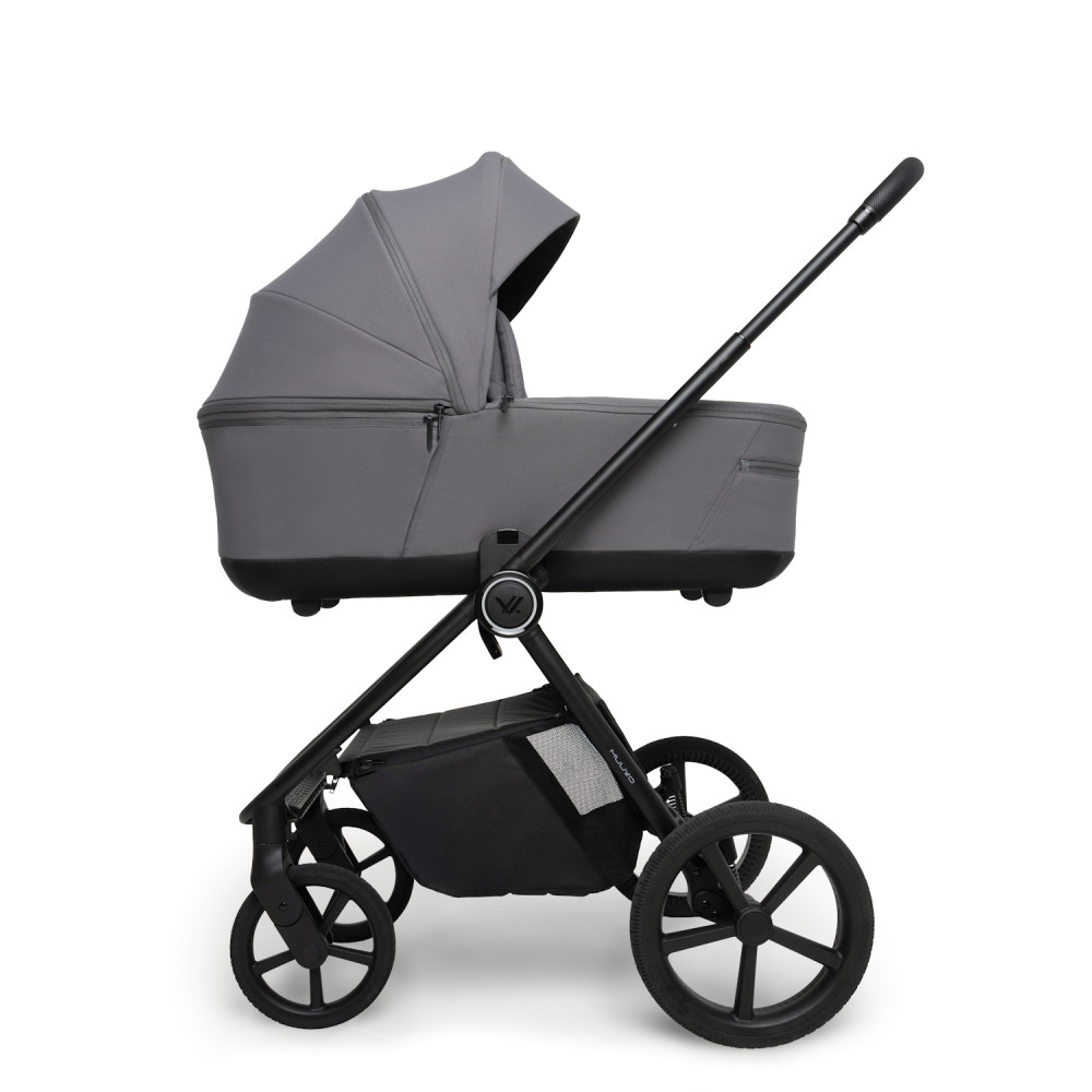 Muuvo One - wózek dziecięcy 2w1 z automatycznym składaniem • Gris