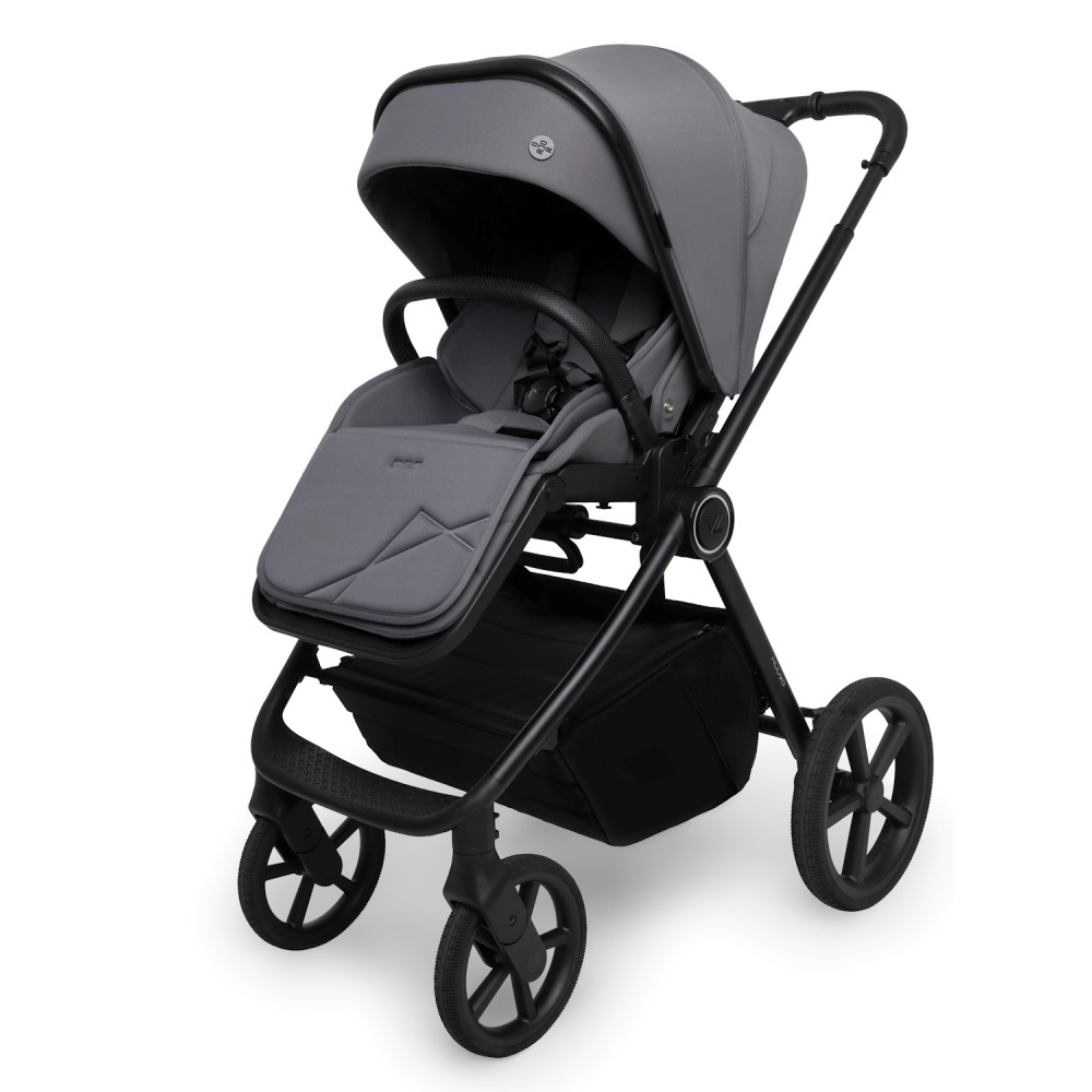 Muuvo One - wózek dziecięcy 2w1 z automatycznym składaniem • Gris