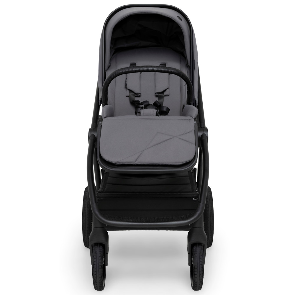 Muuvo One - wózek dziecięcy 2w1 z automatycznym składaniem • Gris