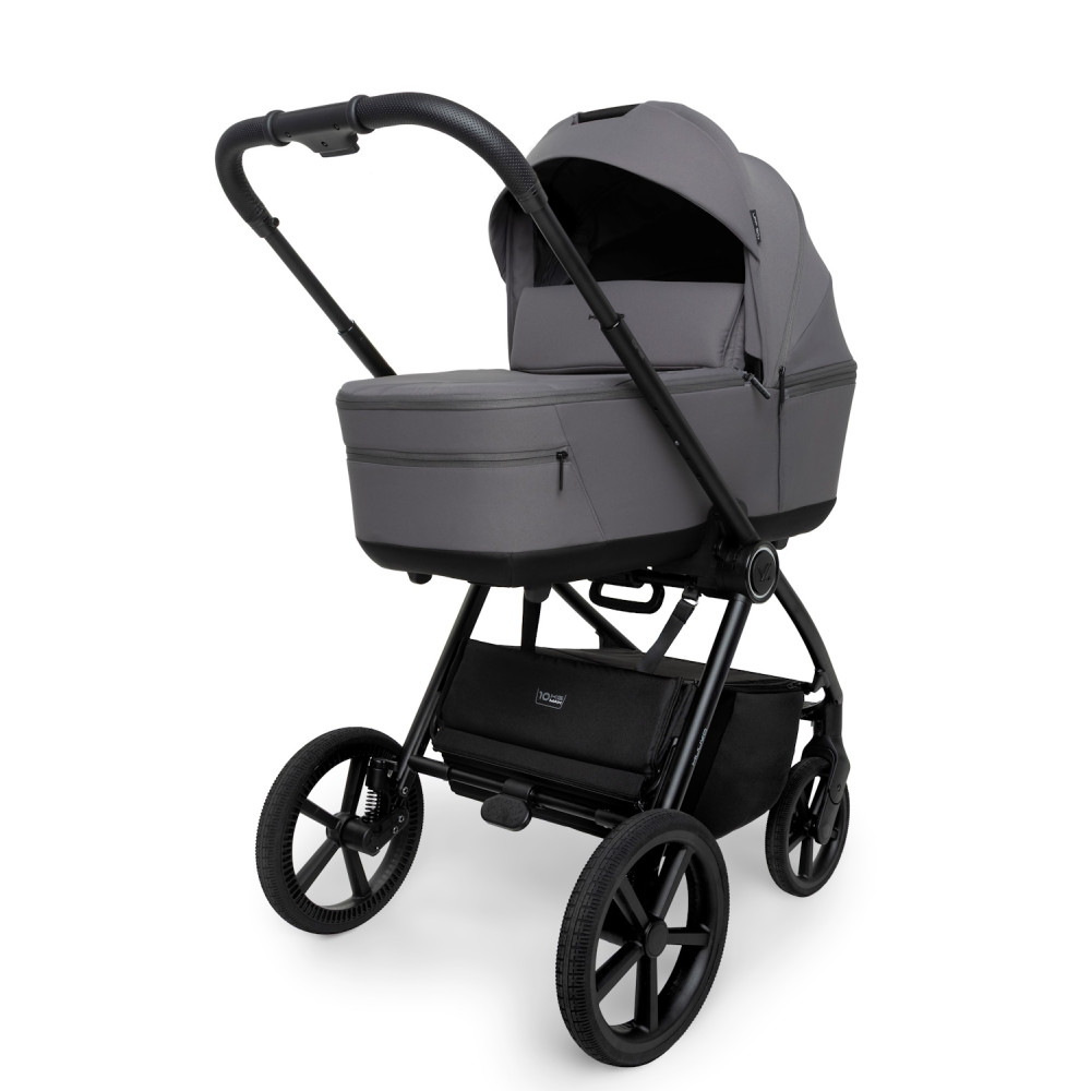Muuvo One - wózek dziecięcy 2w1 z automatycznym składaniem • Gris