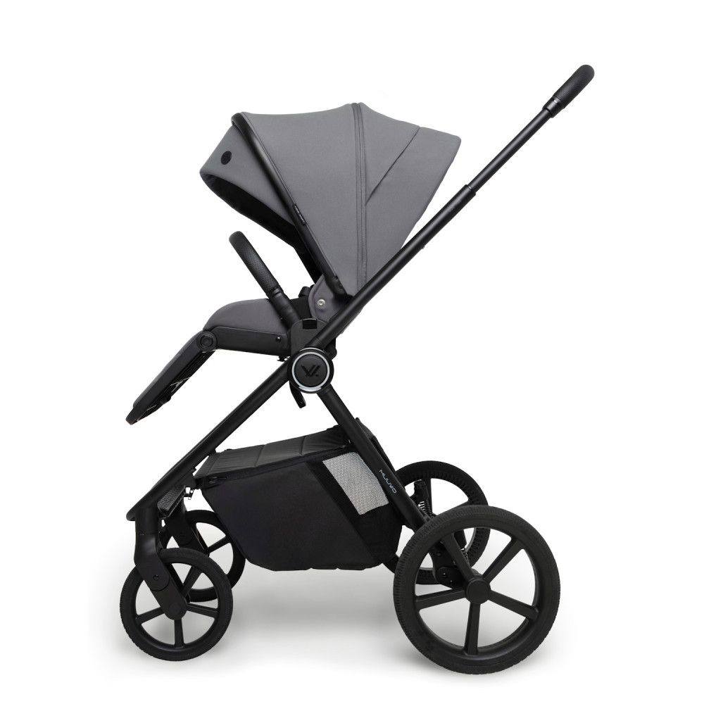 Muuvo One - wózek dziecięcy 2w1 z automatycznym składaniem • Gris