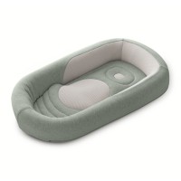 Inglesina Welcome Pod - кокон для немовлят, з тканини бамбука, бавовни, вставки з 3D бавовняної сітки (0-8 місяців) • Balance Green