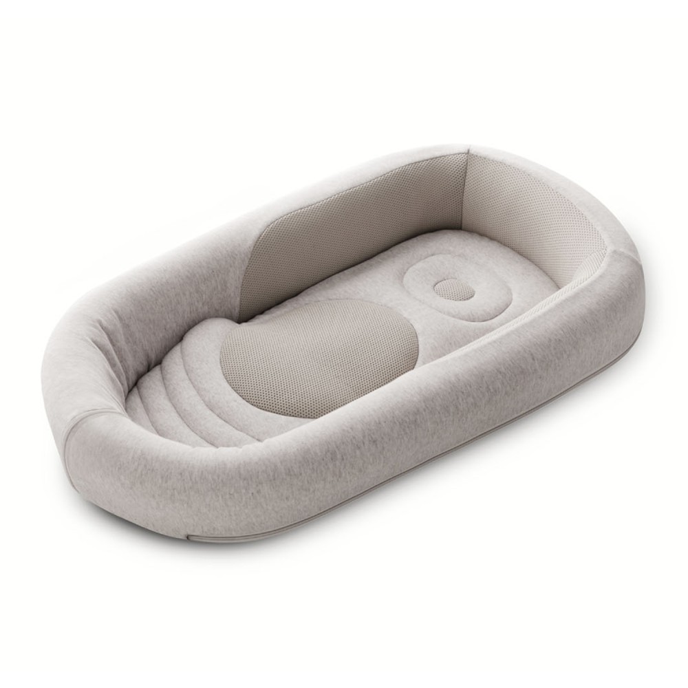 Inglesina Welcome Pod - кокон для немовлят, з тканини бамбука, бавовни, вставки з 3D бавовняної сітки (0-8 місяців) • Quiet Beige