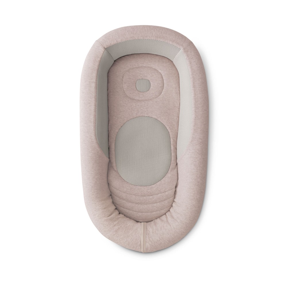 Inglesina Welcome Pod - кокон для немовлят, з тканини бамбука, бавовни, вставки з 3D бавовняної сітки (0-8 місяців) • Delicate Pink