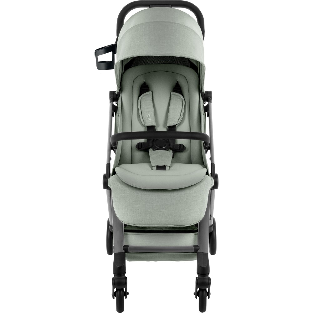 Britax Romer Flylite - lekki wózek spacerowy, spacerówka do samolotu, szybkie składanie • Sage Green