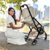 Britax Romer Flylite - легка прогулянкова коляска, візок для літака, швидке складання • Teak