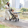 Britax Romer Flylite - легка прогулянкова коляска, візок для літака, швидке складання • Teak