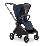 Mast M6x - wózek spacerowy do miasta, spacerówka klasy premium, przekładane siedzisko, rączka teleskopowa • Blueberry