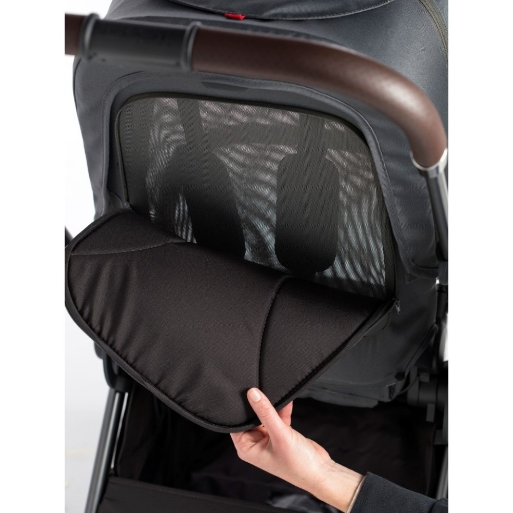 Mast M6x - wózek spacerowy do miasta, spacerówka klasy premium, przekładane siedzisko, rączka teleskopowa • Blueberry