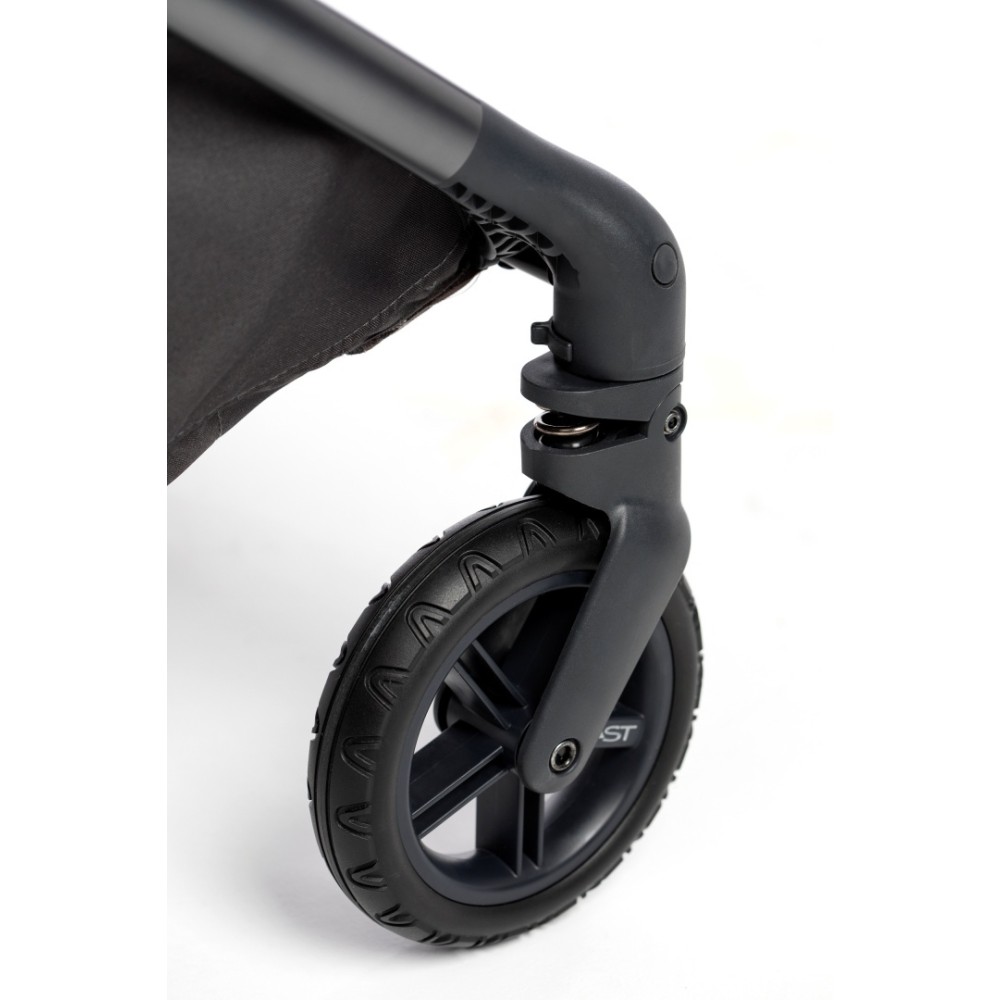 Mast M6x - wózek spacerowy do miasta, spacerówka klasy premium, przekładane siedzisko, rączka teleskopowa • Blueberry