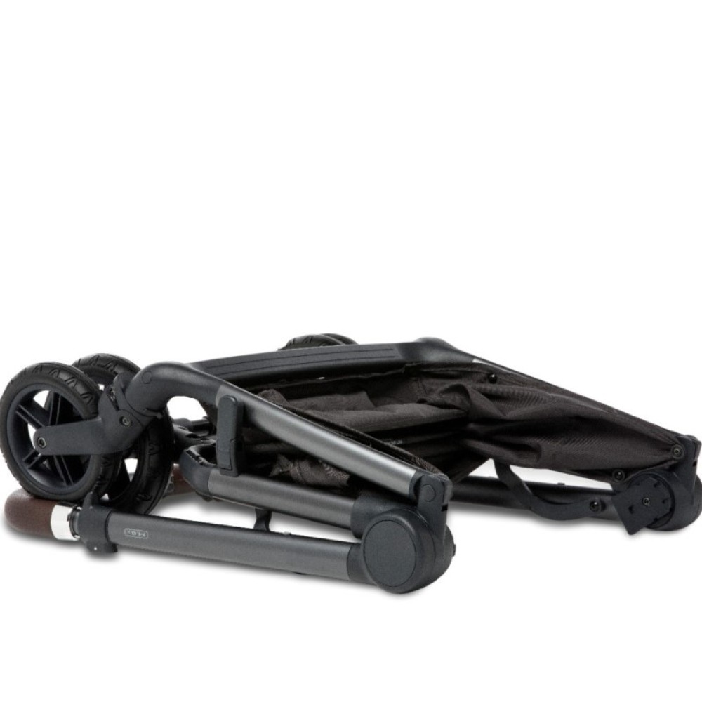 Mast M6x - wózek spacerowy do miasta, spacerówka klasy premium, przekładane siedzisko, rączka teleskopowa • Blueberry