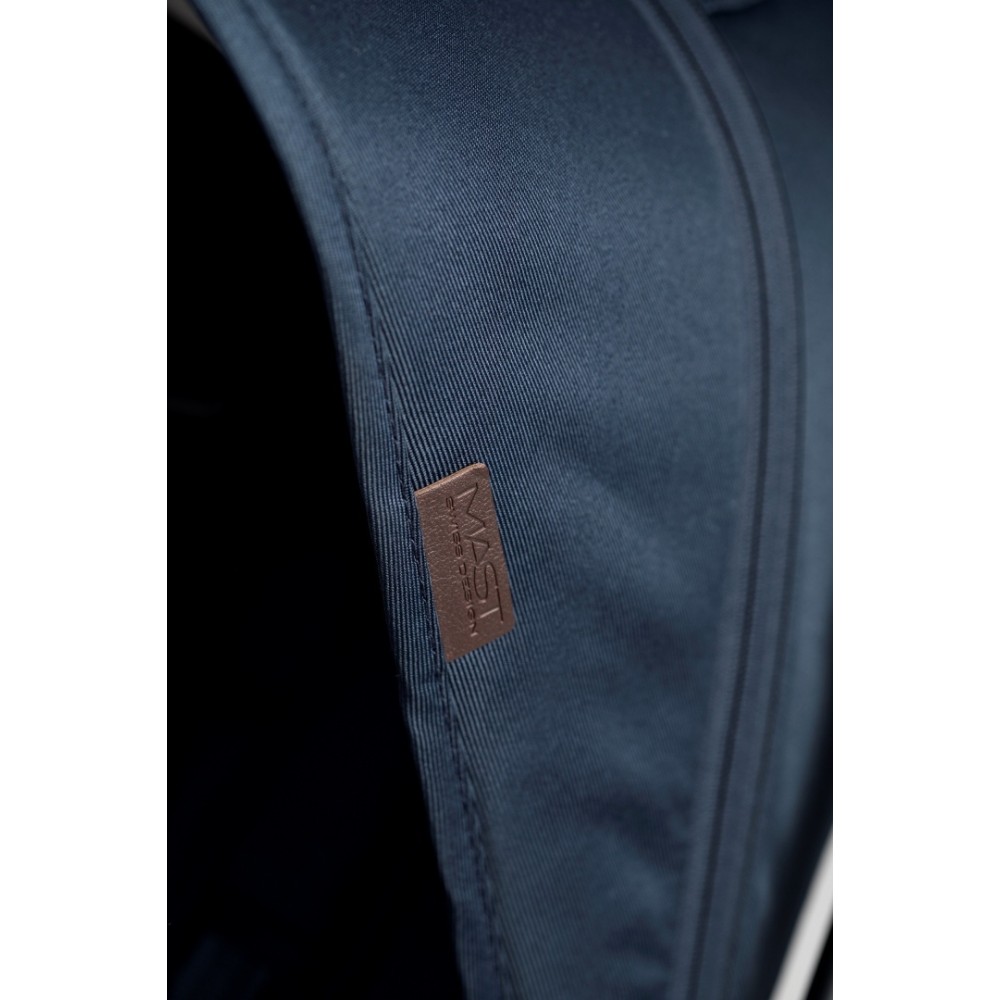 Mast M6x - wózek spacerowy do miasta, spacerówka klasy premium, przekładane siedzisko, rączka teleskopowa • Blueberry