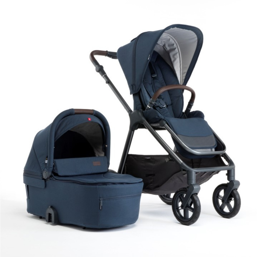 Mast M5x - дитяча коляска 2в1 з великими колесами • Blueberry