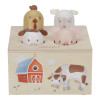Little Dutch - drewniana zabawka pop-up Little Farm FSC • 12 mc+