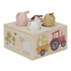 Little Dutch - drewniana zabawka pop-up Little Farm FSC • 12 mc+