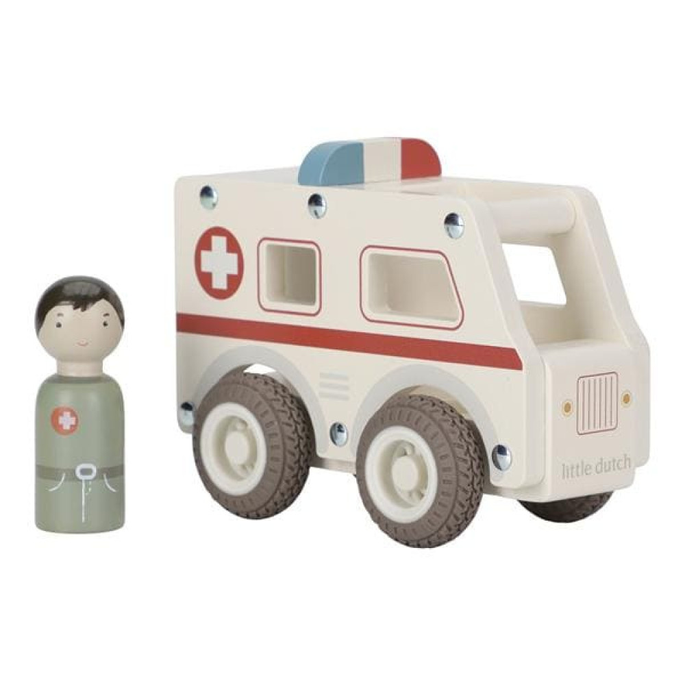Little Dutch - ambulans FSC • 12mc+