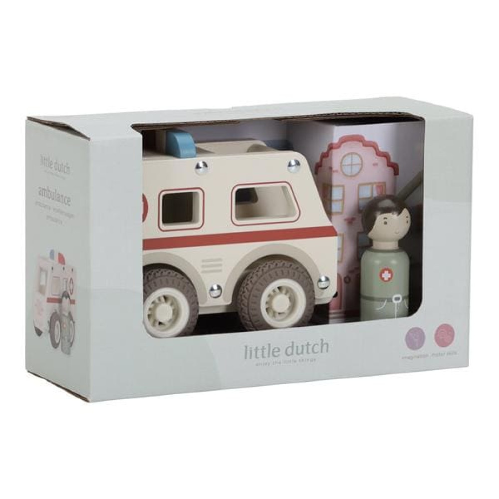 Little Dutch - ambulans FSC • 12mc+