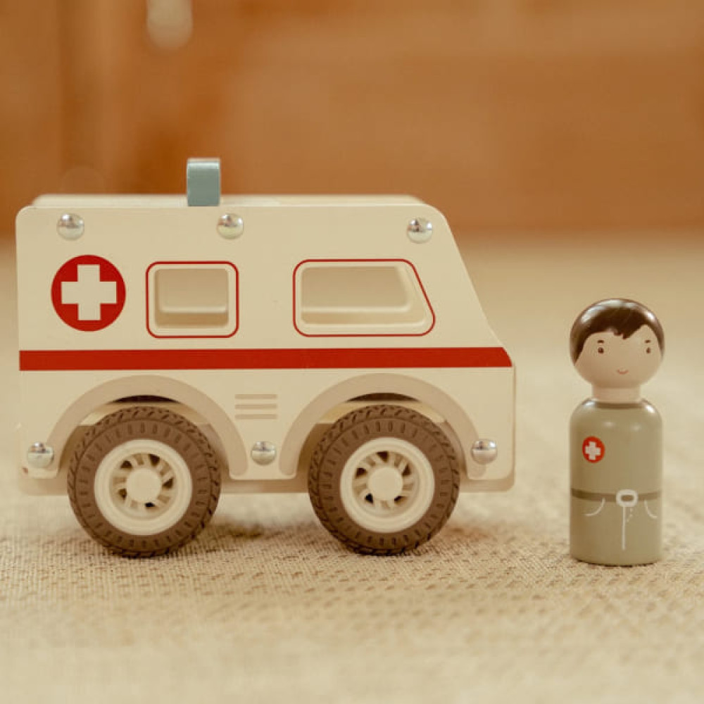 Little Dutch - ambulans FSC • 12mc+