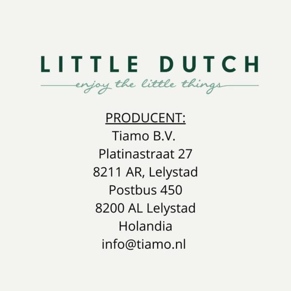 Little Dutch - pozytywka gąska Newborn Naturals • 0 mc+
