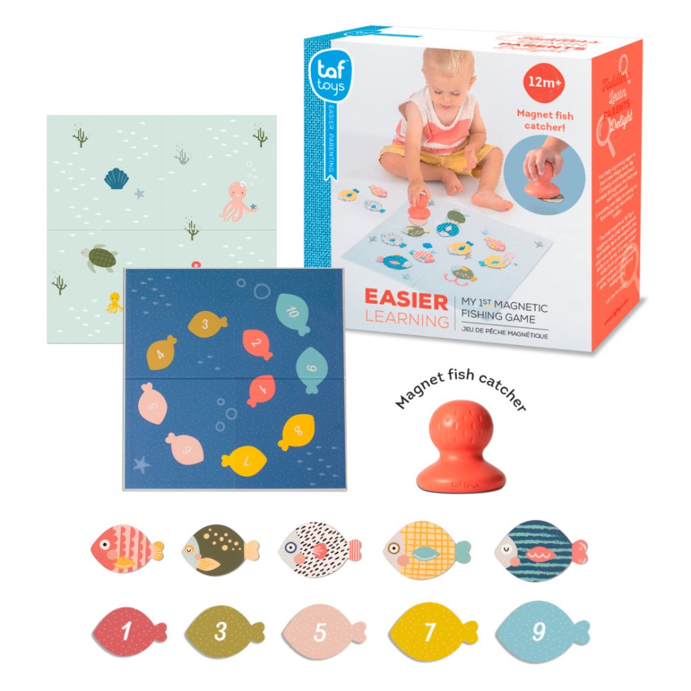Taf Toys Moja Pierwsza Gra Wędkarska – Magnetyczna Zabawka Edukacyjna dla Maluchów Taf Toys Moja Pierwsza Gra Wędkarska – Magnetyczna Zabawka Edukacyjna dla Maluchów