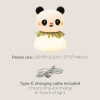Taf Toys Lampka Nocna Little Panda – silikonowa, łagodna lampka dla niemowląt